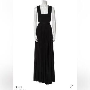 A.L.C. Black Sleeveless Maxi Dress